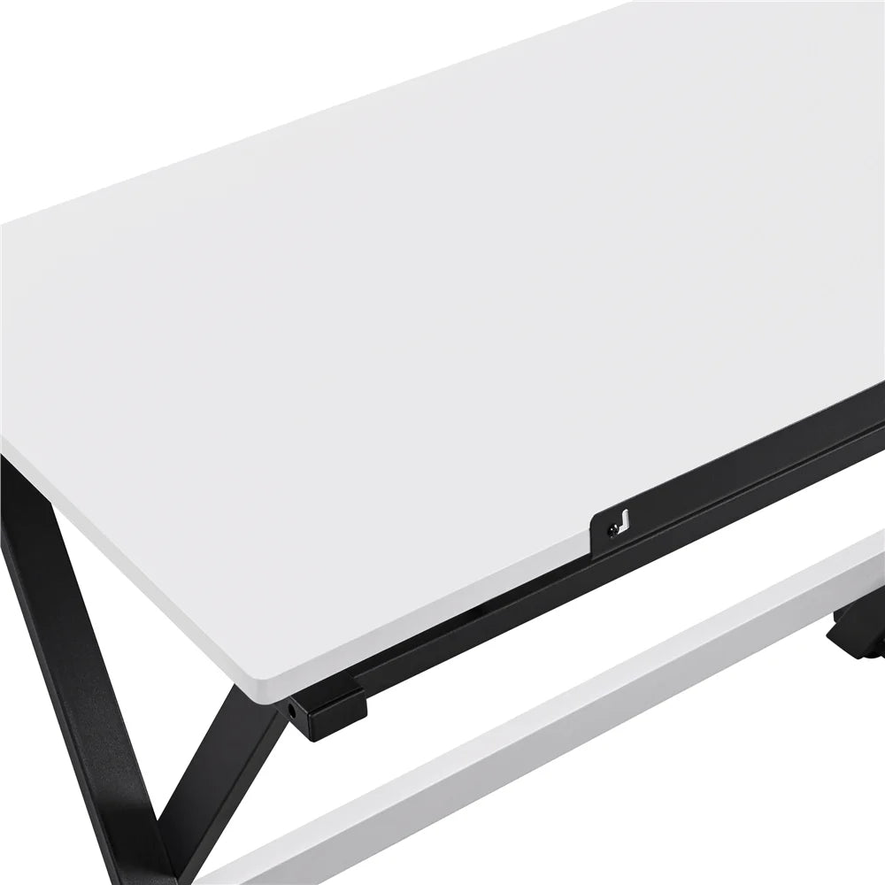 White Adjustable Drafting Table D921663