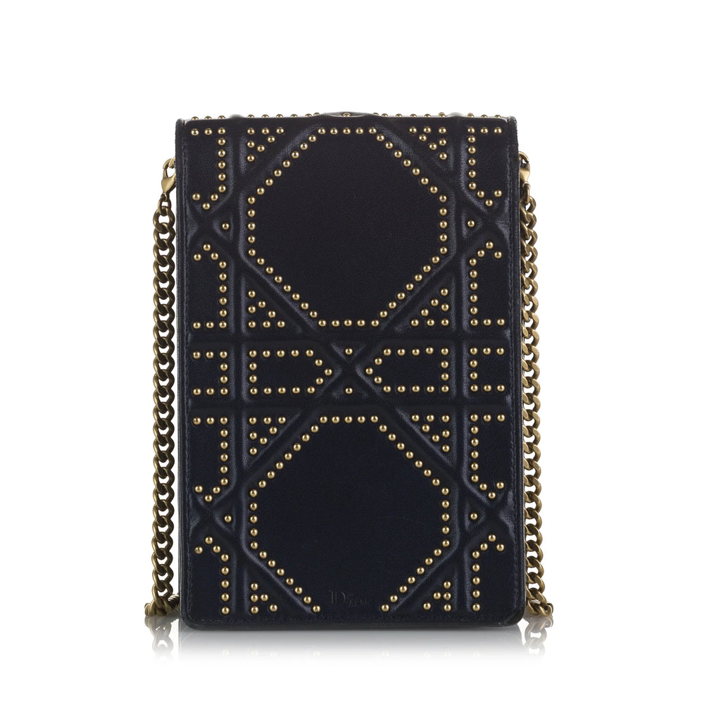 Blue Calf Leather Crossbody Bag J50116