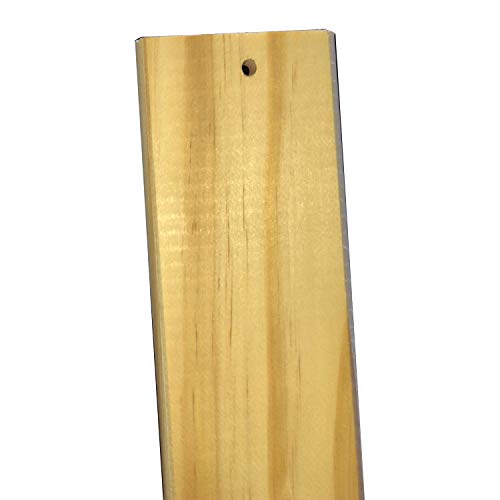 Twin Solid Pine Wood Bed Slats 40 in Pack of 13 W27564