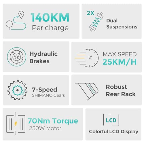 26" Fat Tire Electric Bike with 48V 16Ah Removable Lithium-Ion Battery B131563