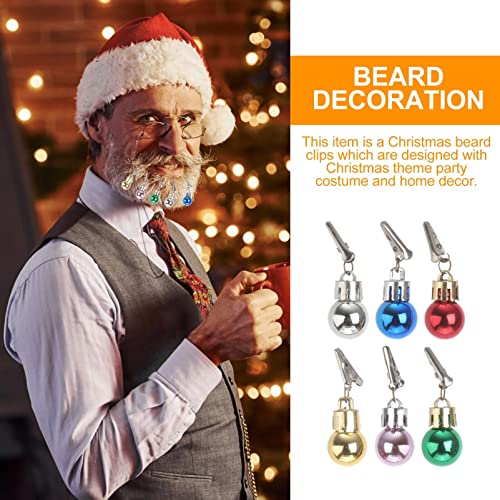24pcs Christmas Beard Clips G5302