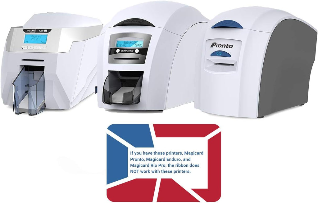 250 Prints Color Ribbon for PVC Cards V39884