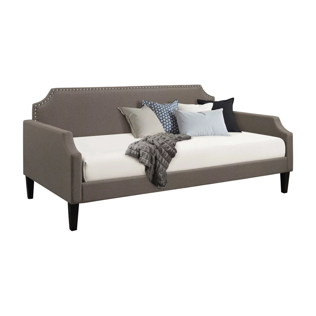 Gray Fabric Upholstered Daybed X365214