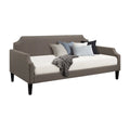 Gray Fabric Upholstered Daybed X365214