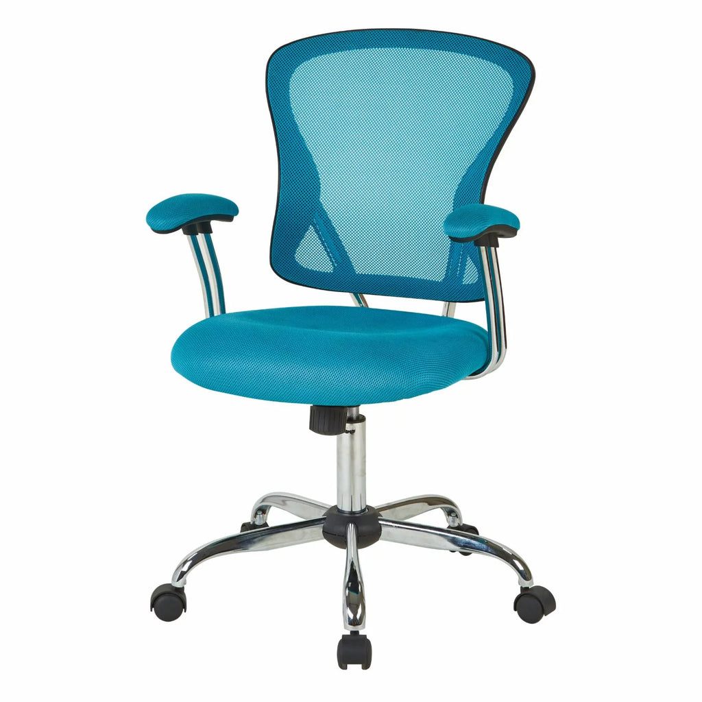 Green Mesh Fabric Task Chair W876481