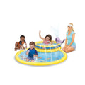 Round Splash Pool with Whale Sprinkler and Spray Mat Z729