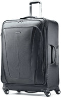 Hardside Spinner Luggage 2 Piece Set Silver O768