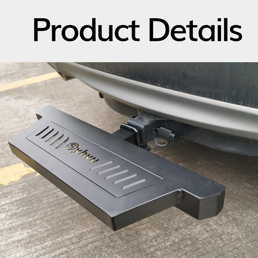 Matte Black Hitch Steps for 2'' Towing Receiver Y97442