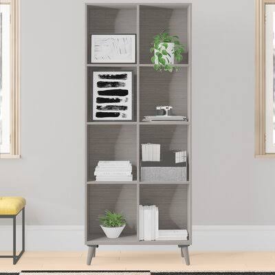 Gray Cube Bookcase E845549