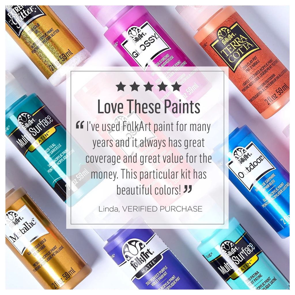 Satin Finish Acrylic Craft Paint, Hawaiian Surf, 2 fl oz P157