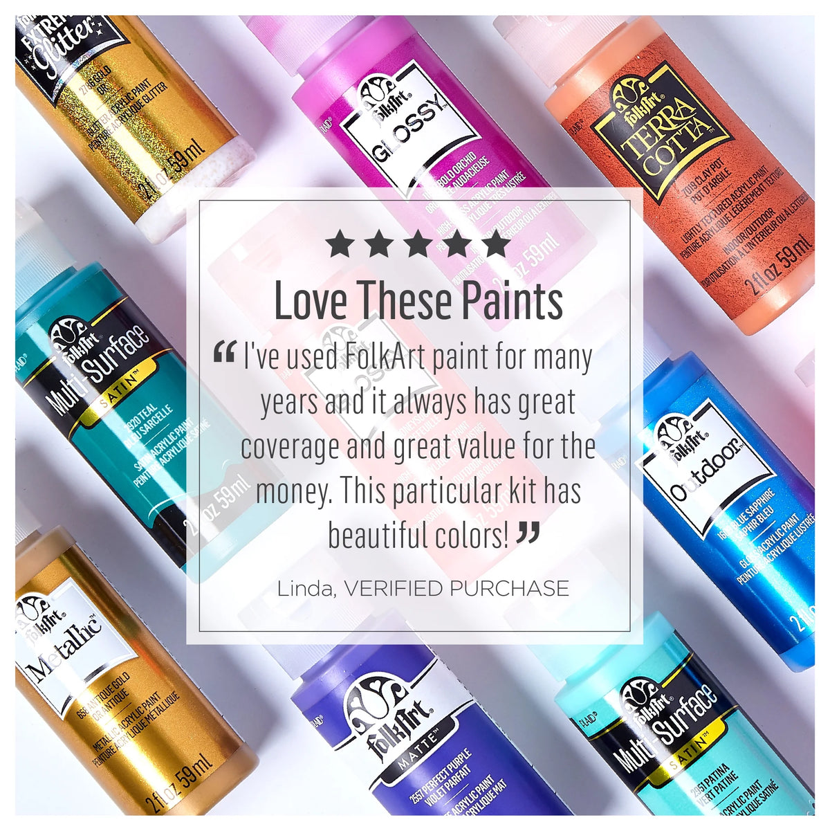 Satin Finish Acrylic Craft Paint, Hawaiian Surf, 2 fl oz P157