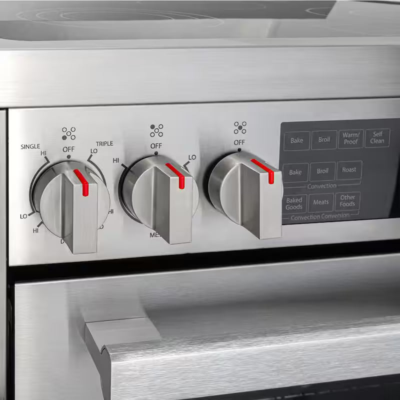 30 in. 5 Burner Electric Range with Convection Oven D437447