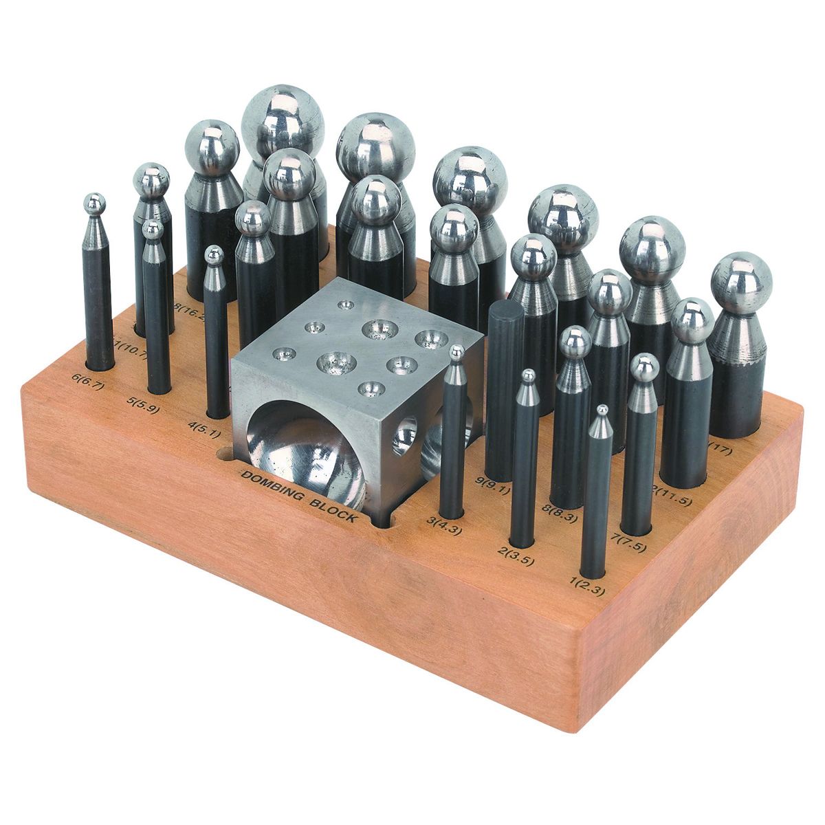 25 Piece Block and Punch Set M4660