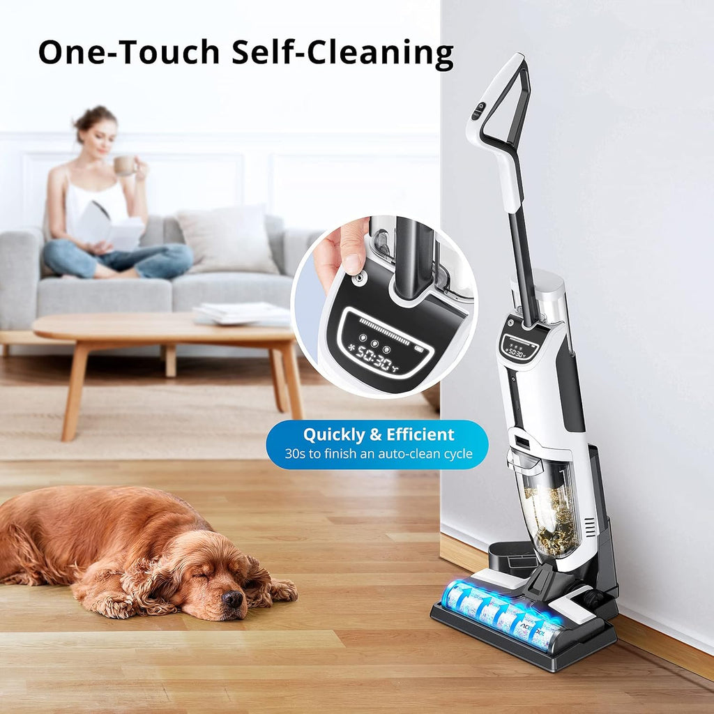 Cordless Wet Dry Vacuum and Mop Cleaner H173