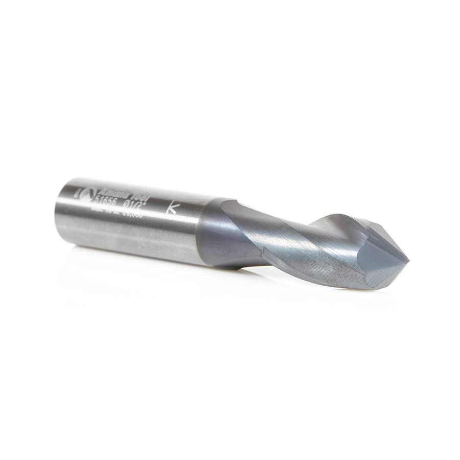 Solid Carbide 90 Deg V Spiral AlTiN Coating U24789