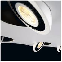 3 Light LED Surface Mount White/Black M937