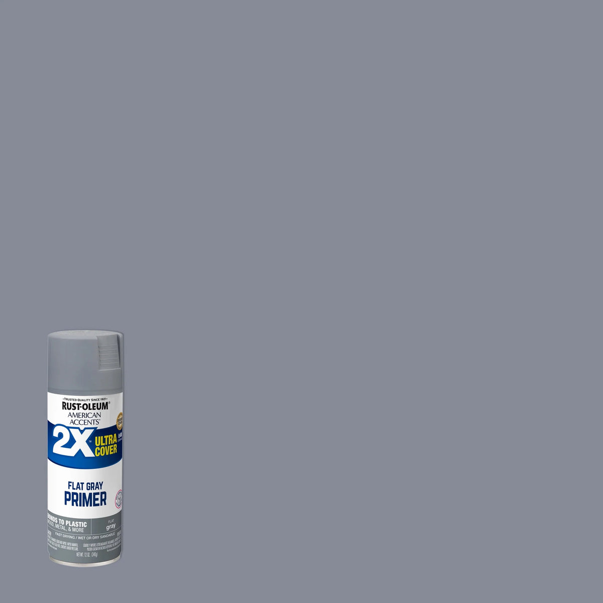 Flat Gray Primer Spray Paint 12 oz U23514