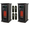3 Element Electric Infrared Quartz Tower Space Heater W8157