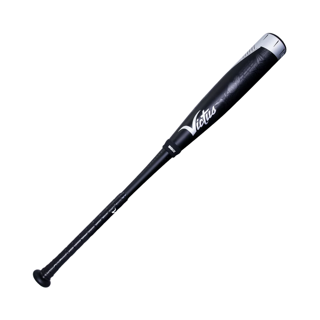 Two Piece Hybrid USSSA Baseball Bat -8 28"/20oz Black/Silver H87523