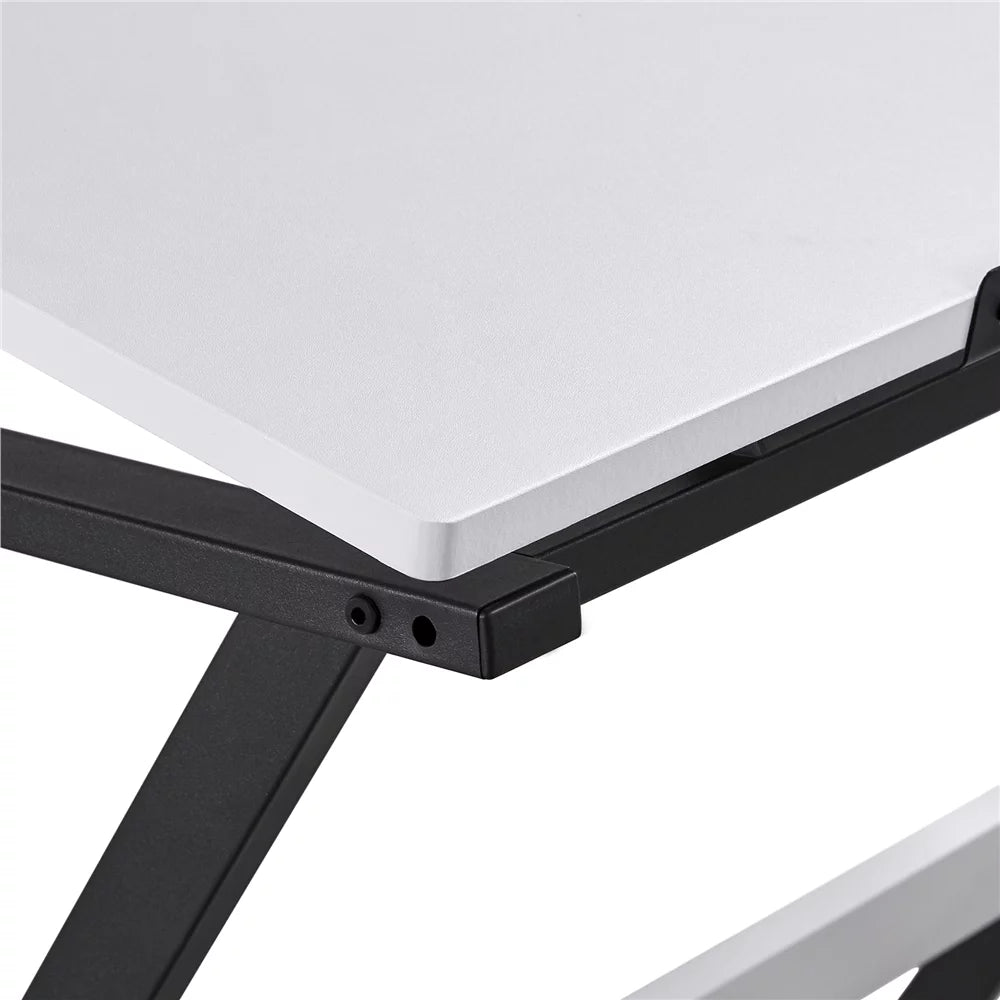 White Adjustable Drafting Table D921663
