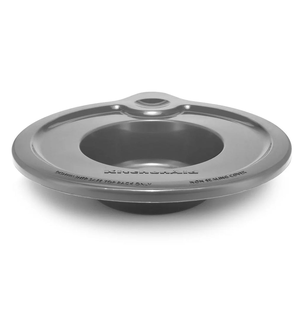 Tilt-Head Hammered Glass Bowl with Lid, 5-Quart C123