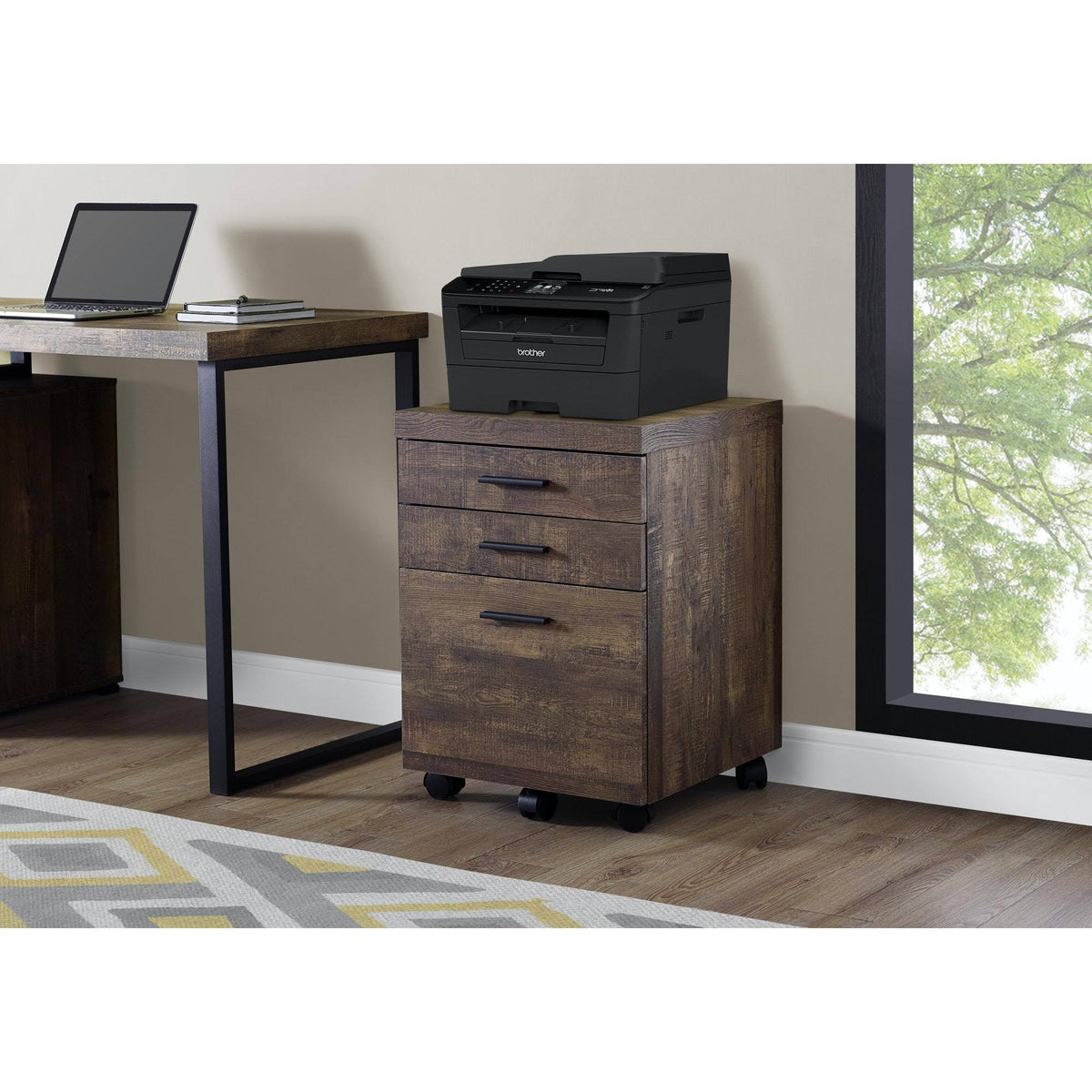 3 Drawer Particle Board and MDF Filing Cabinet L36253
