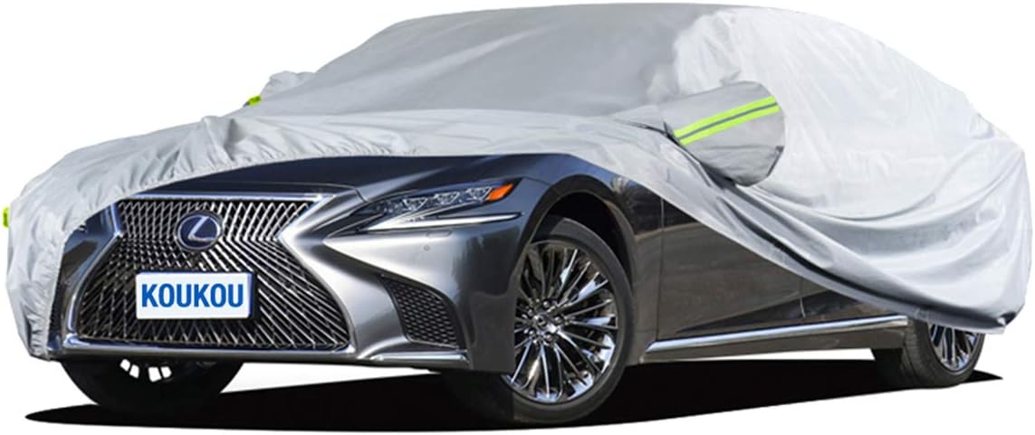 6 Layers Waterproof Car Cover (208 X 78 X 59 inches) A193