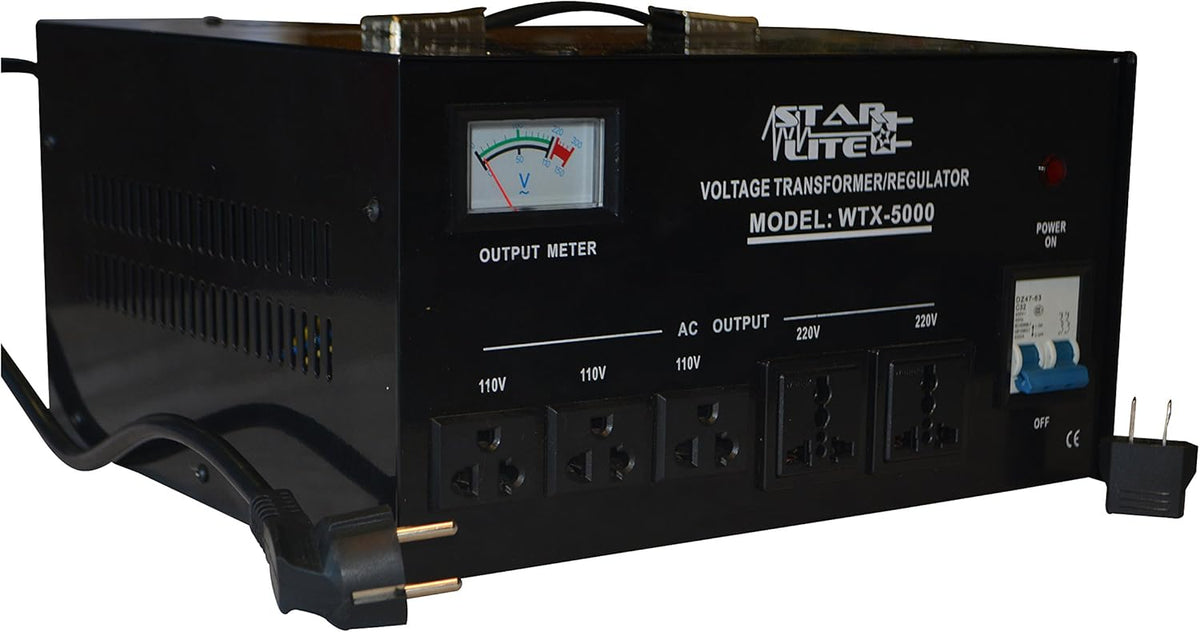 5000 Watt Step Up Down Voltage Converter Transformer 110 to 220 V V832