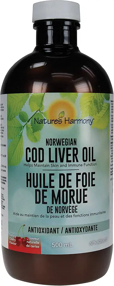 Norwegian COD Liver Oil Cherry 500ML Q4474