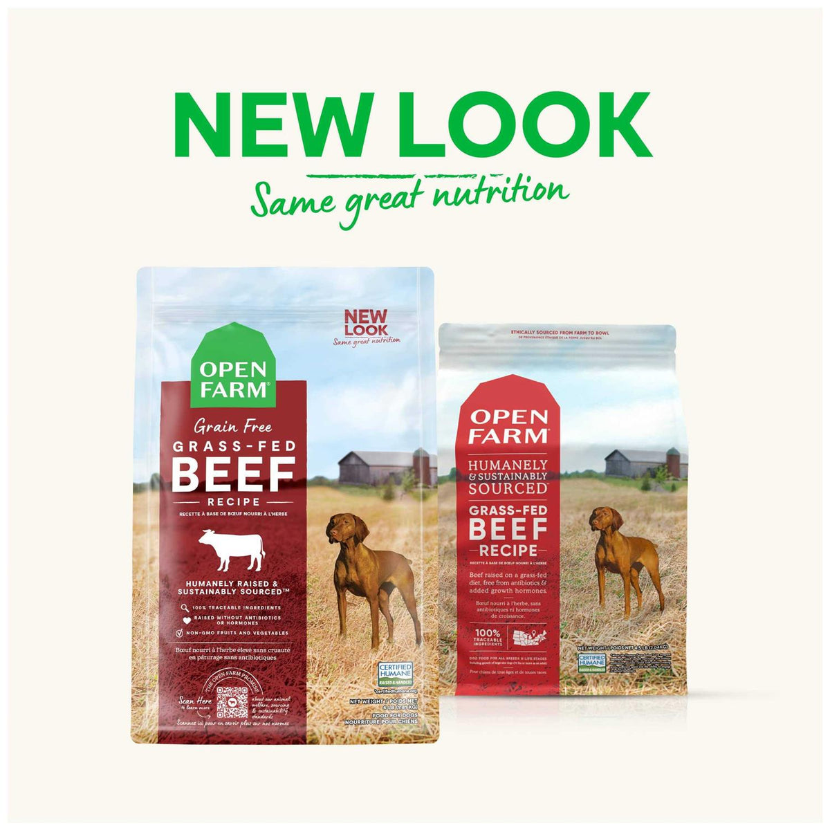 Grain Free Grass Fed Beef Dry Dog Food Q65391