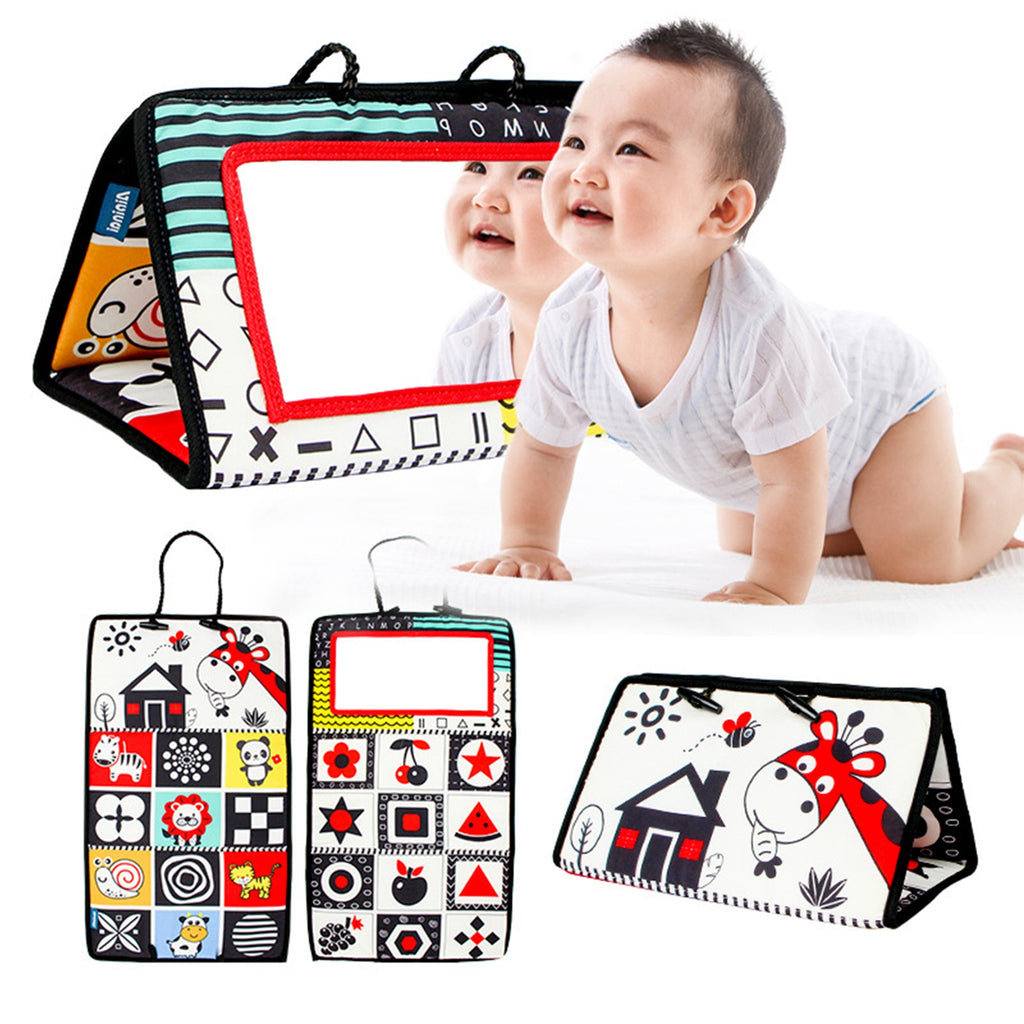 Black White High Contrast Baby Tummy Time Toy B2420