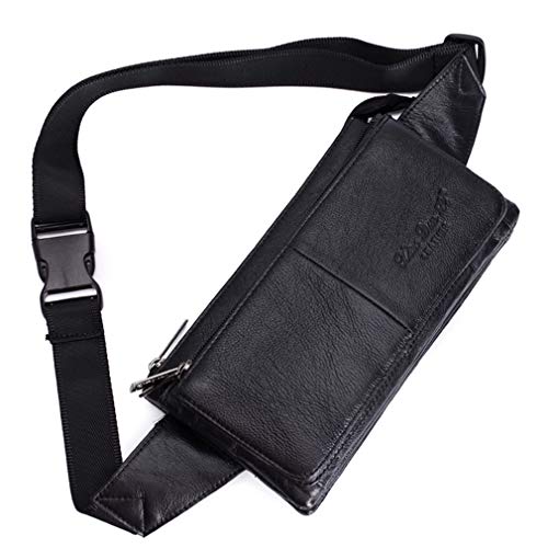 Coffee Leather Waist Bag K311747