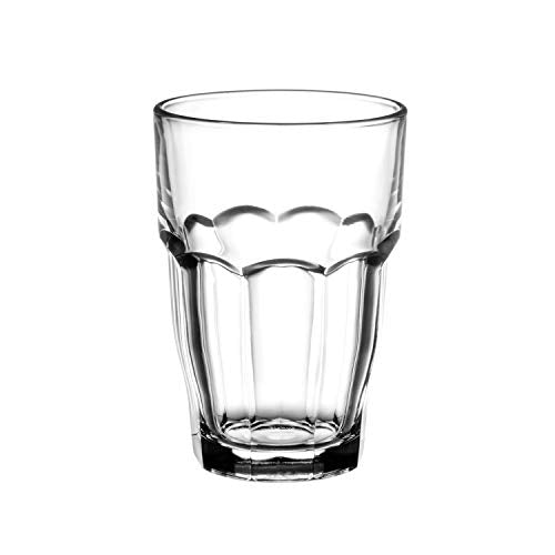16.25 oz. Clear Stackable Cooler Glass, 6 Count O592393