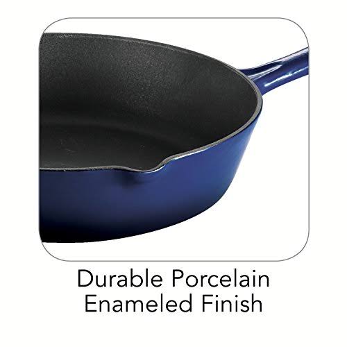 Enameled Cast Iron Skillet 10-Inch I684282