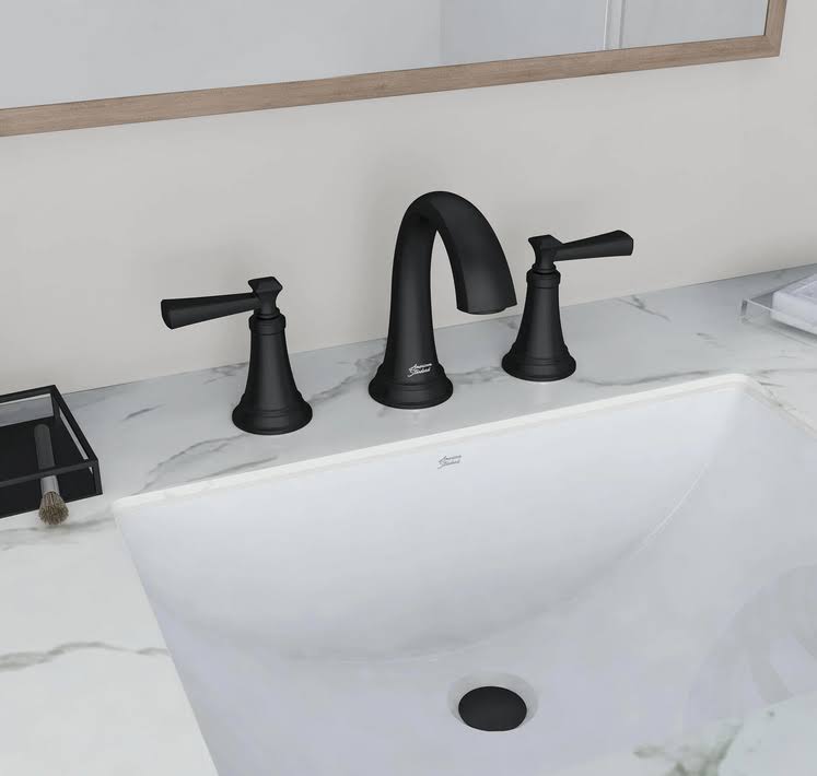 Matte Black 2-Handle Bathroom Faucet K934