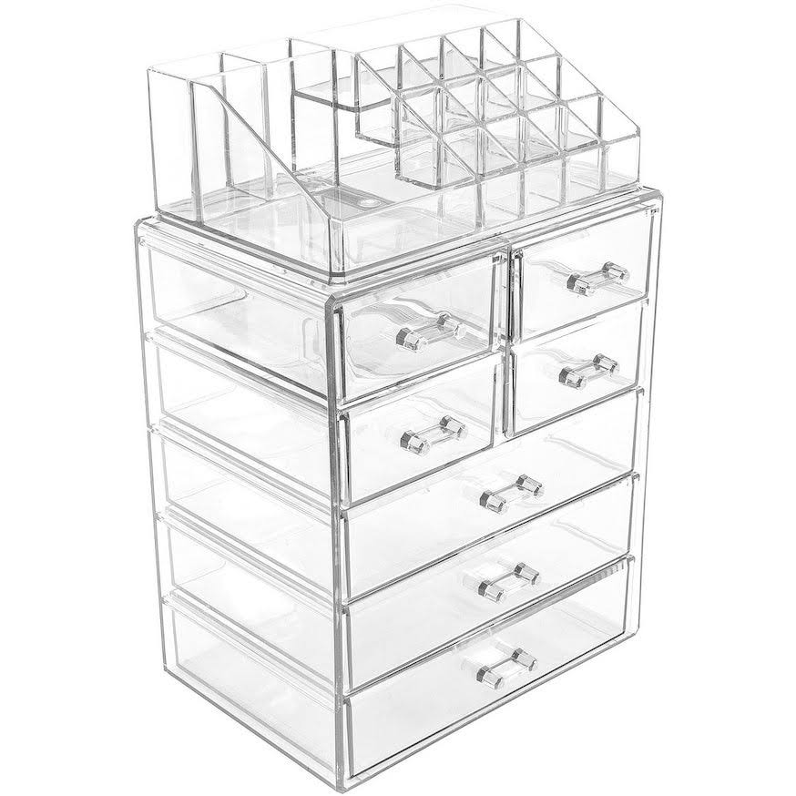 Makeup and Jewelry Storage Case Display Set B756
