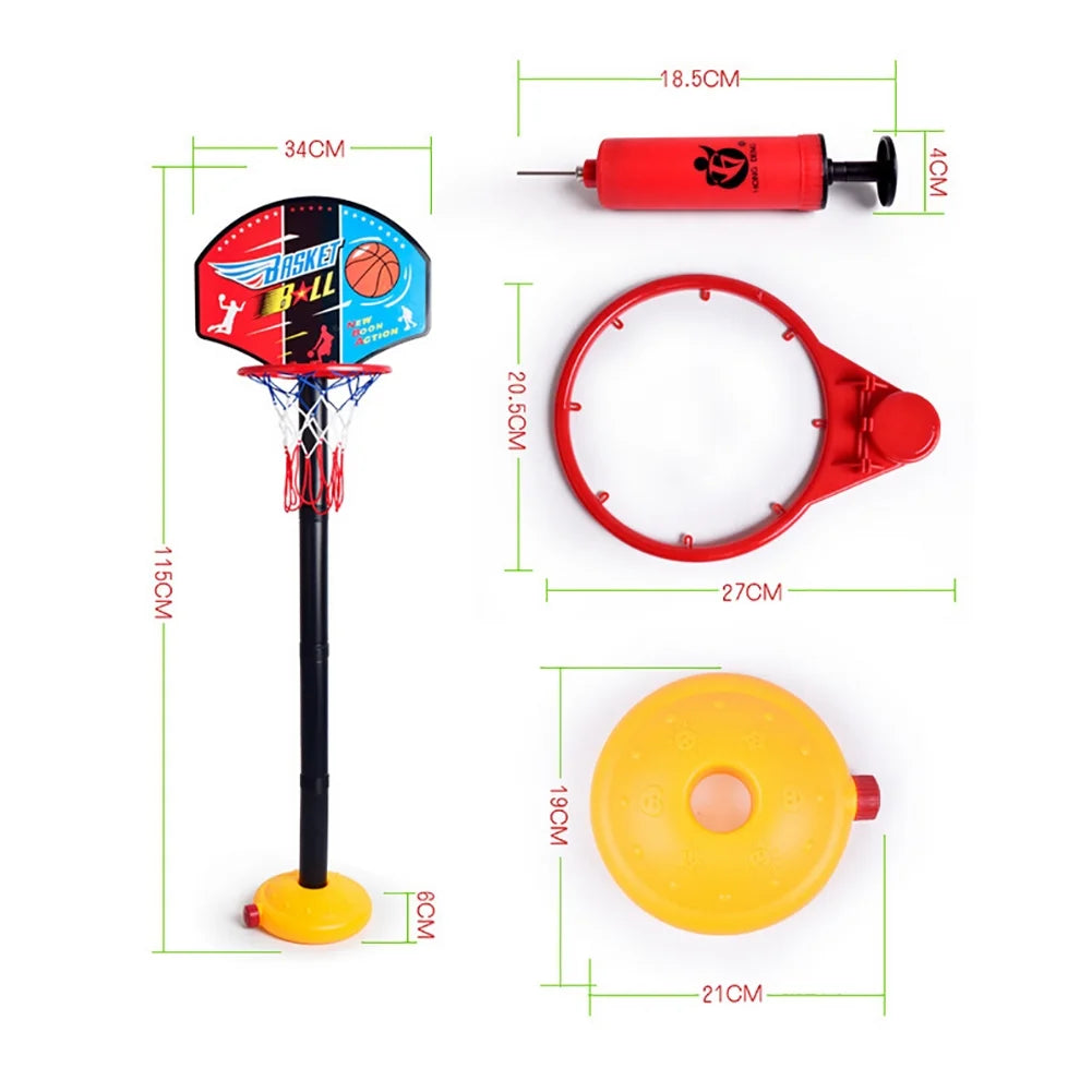 Adjustable Kids Mini Basketball Hoop Stand Toys K8708