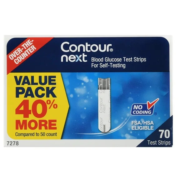 Blood Glucose Test Strips 70 Count C283883