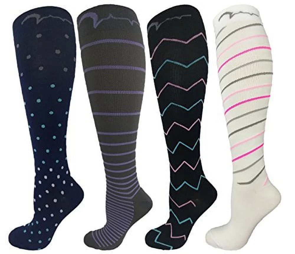 Large/X-Large 15-20 mmHg Knee-High Compression Socks C95387