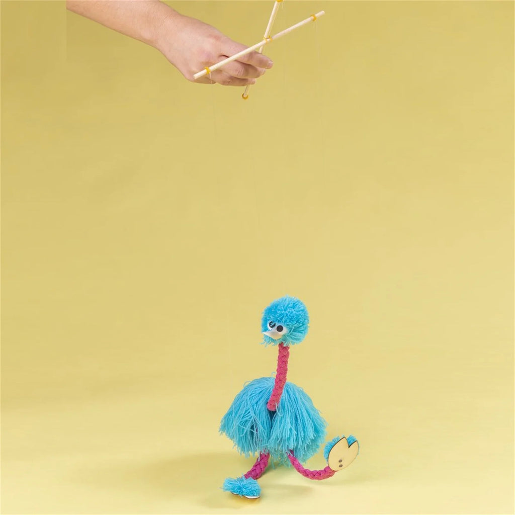 Ostrich Hand Puppets Bird String Puppet Educational Toys J26984