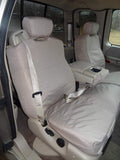 Gray Twill Seat Covers U128
