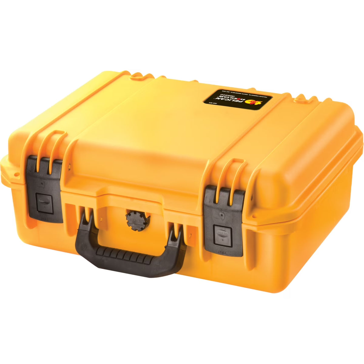 Yellow Watertight Padlockable Case B517