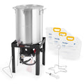 30 Qt Propane Turkey Fryer with Oil Bags S454