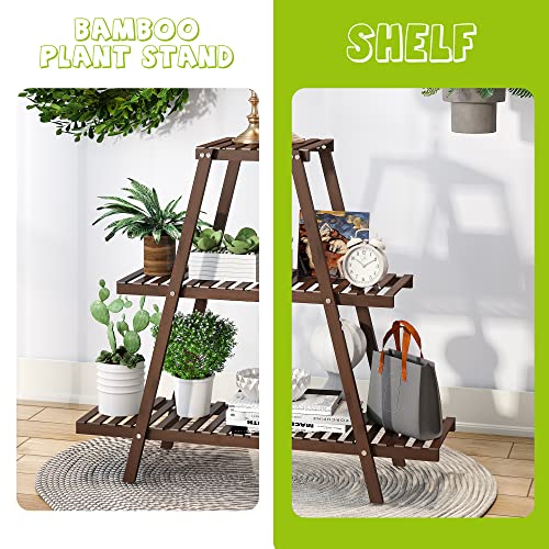 Bamboo 3 Tier Plant Stand P630775