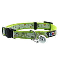 Cat Collar with Safety Buckle and Removable Bell E83079