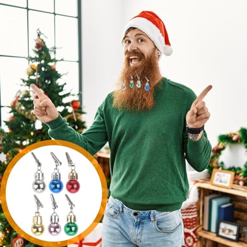 24pcs Christmas Beard Clips G5302