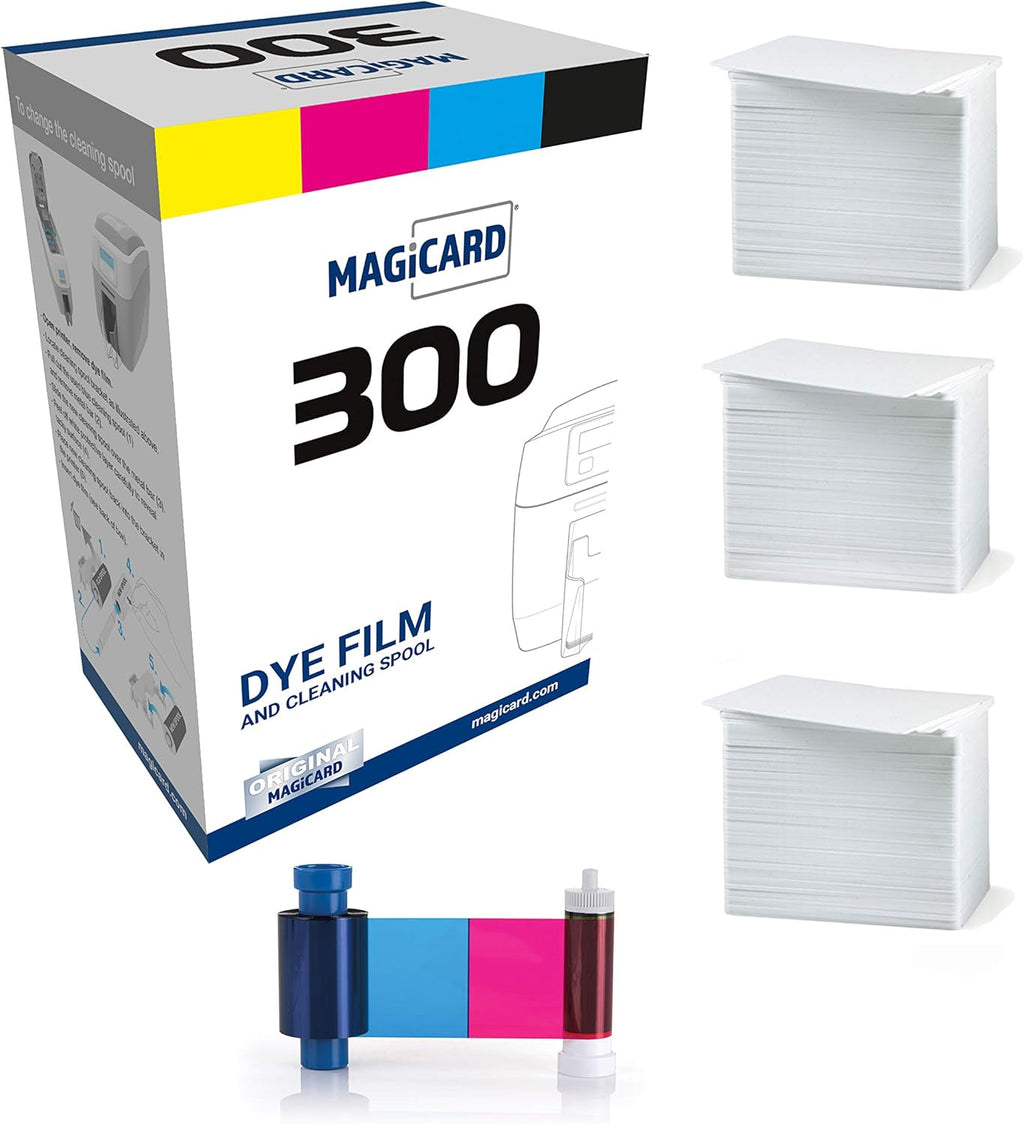 250 Prints Color Ribbon for PVC Cards V39884