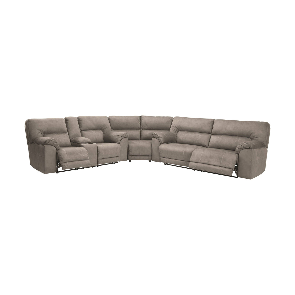 Reclining Loveseat with Console D34099