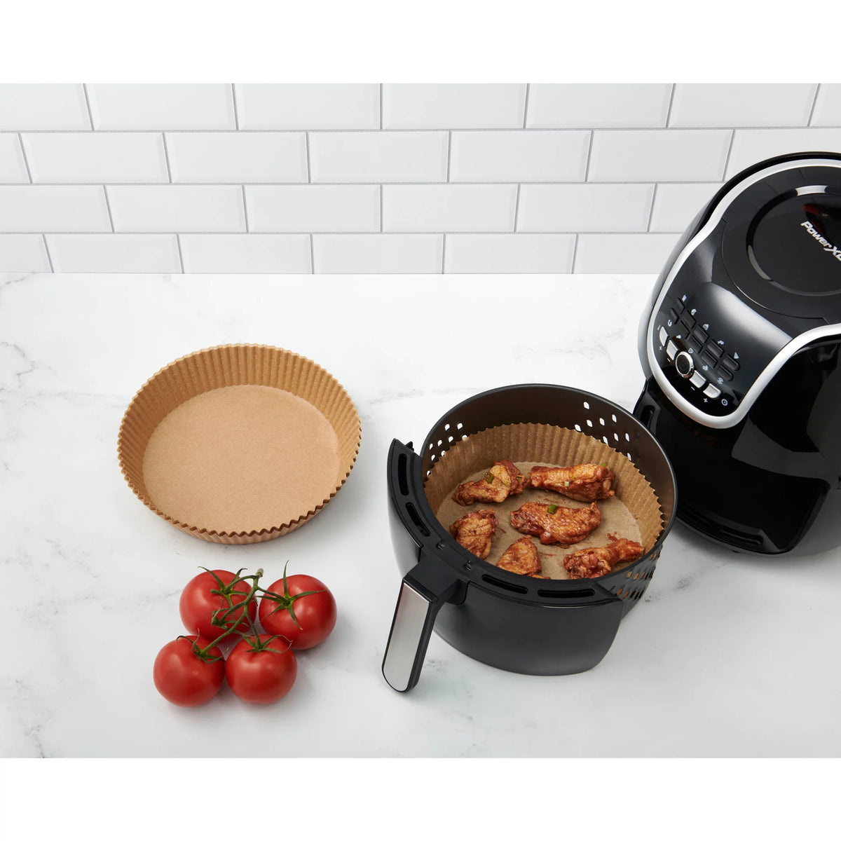 Unbleached Non-Stick Air Fryer Liners, 100 Count R863