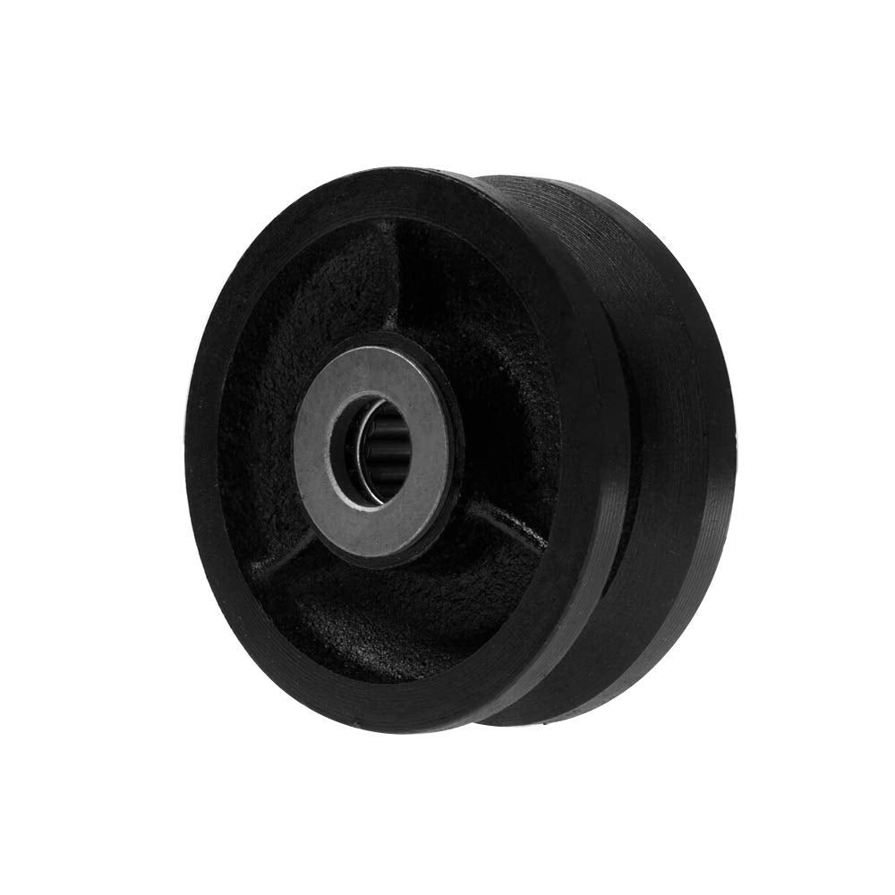 Heavy Duty Iron V-Groove Caster 4x2 3200 lbs J6151
